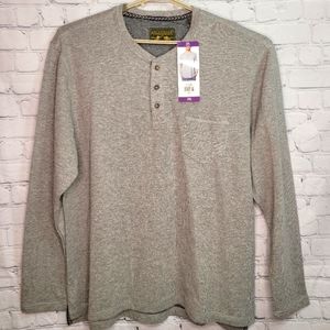 Anchorage Double Knit Henley XXL